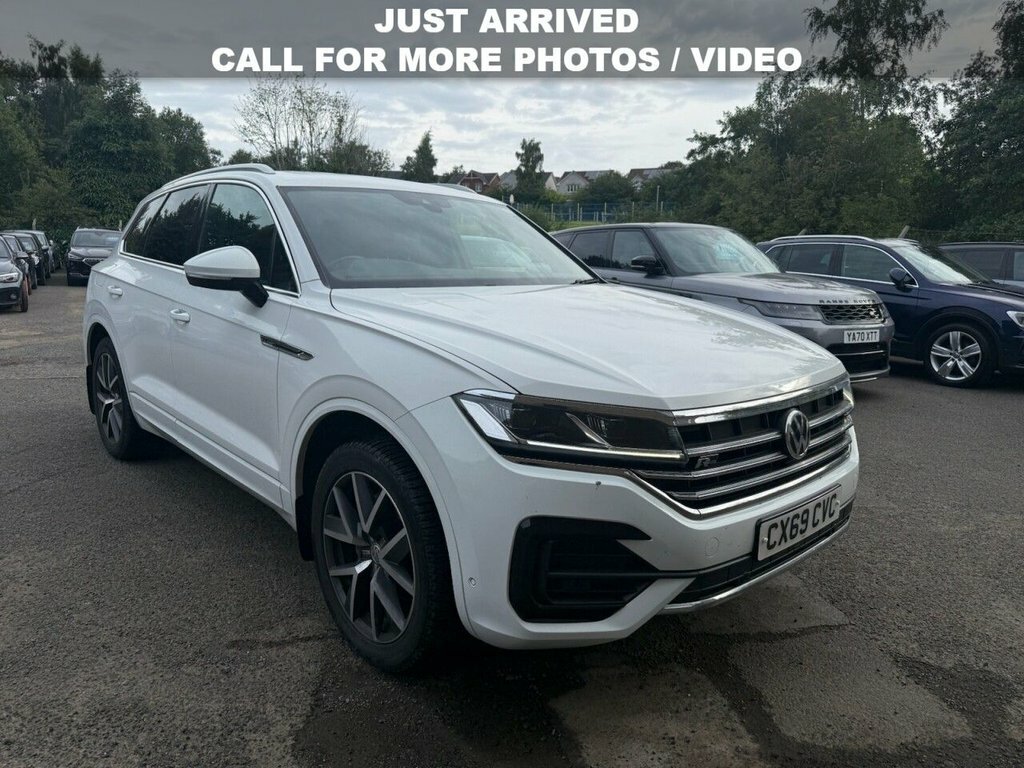 Volkswagen Touareg 3L R-line White