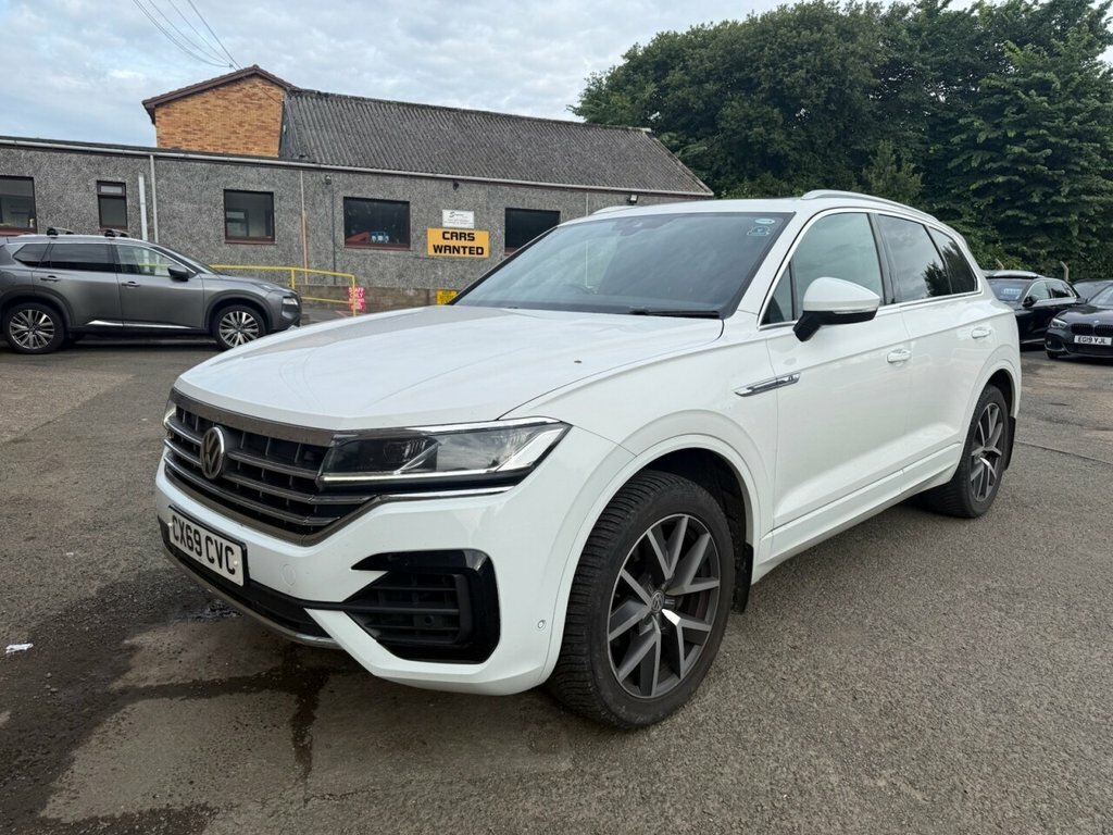 Volkswagen Touareg 3L R-line White #2
