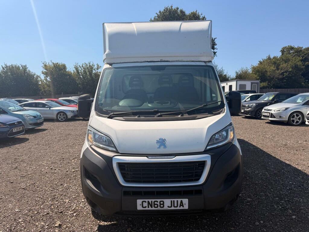 Peugeot Boxer Luton 2.2 Hdi 335 Fwd L3 201868 White #2