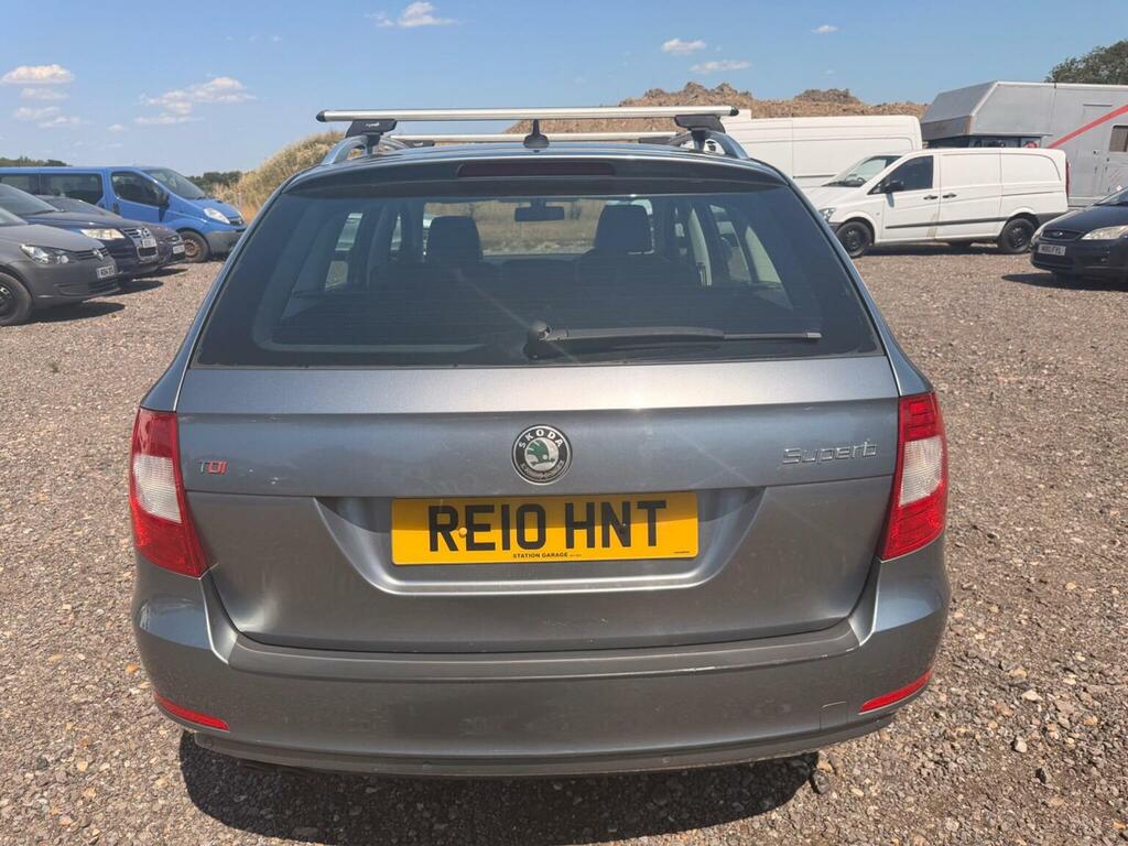 Skoda Superb 2.0 Tdi 170 Touring Estate Bi Silver #6