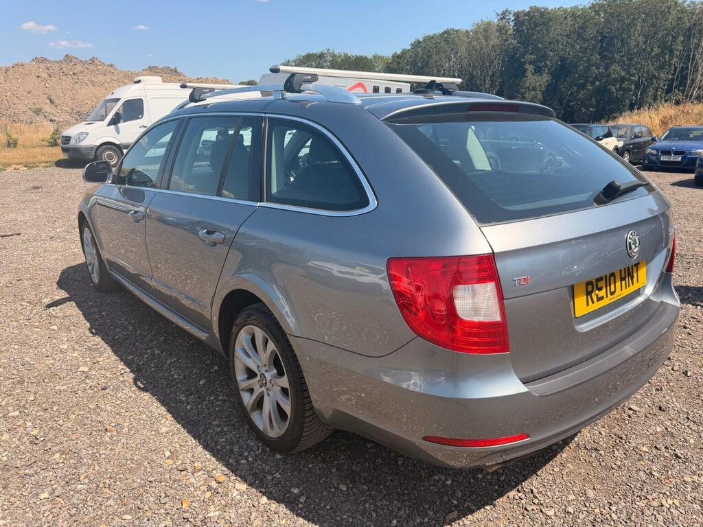 Skoda Superb 2.0 Tdi 170 Touring Estate Bi Silver #4