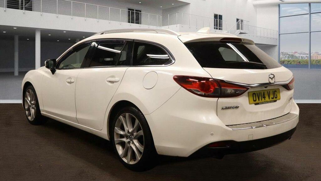 Mazda 6 2.2 Skyactiv-d Sport Nav Tourer Euro 6 Ss White #3