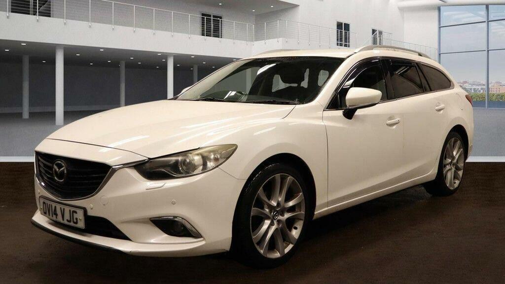 Mazda 6 2.2 Skyactiv-d Sport Nav Tourer Euro 6 Ss White #2