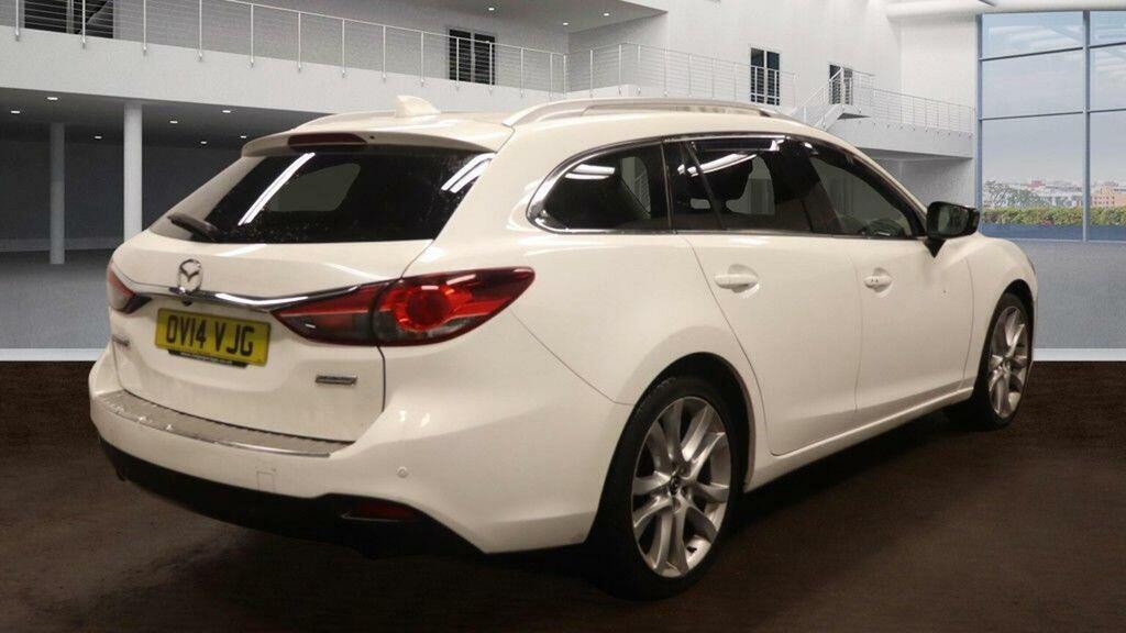 Mazda 6 2.2 Skyactiv-d Sport Nav Tourer Euro 6 Ss White #6