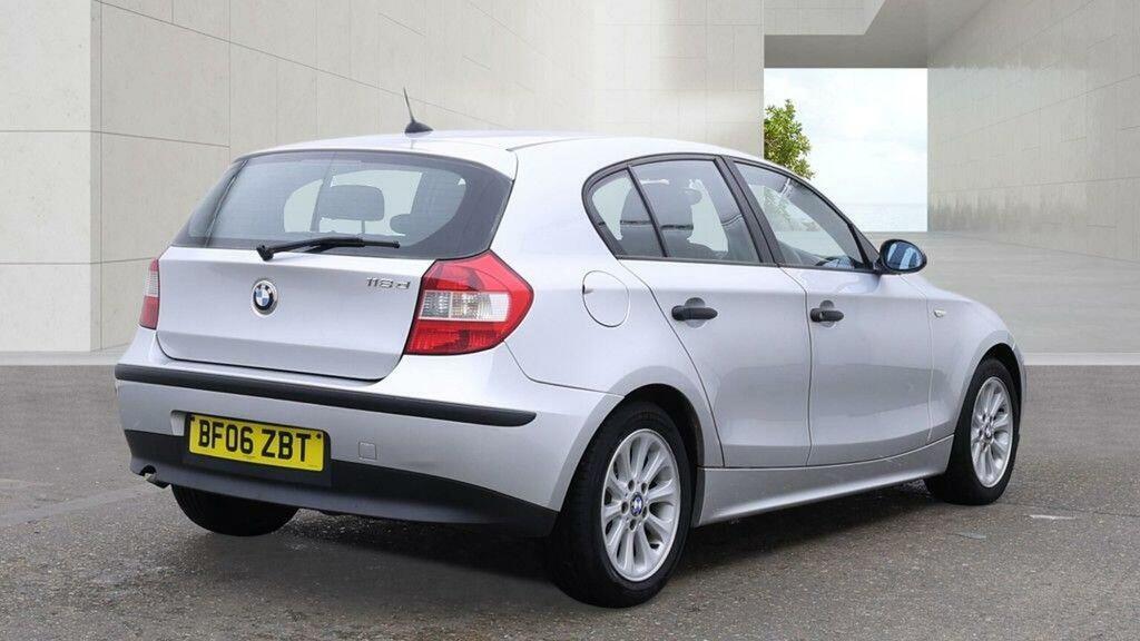 BMW 1 Series 2.0 118D Es Euro 4 Silver #4