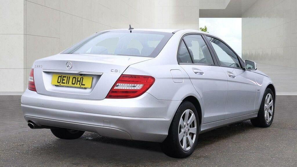 Mercedes-Benz C Class 2.1 C220 Cdi Blueefficiency Se Euro 5 Ss Silver #4