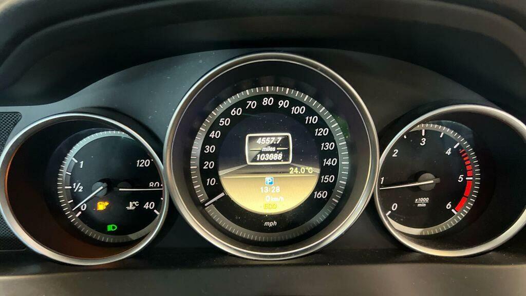 Mercedes-Benz C Class 1.8 C180 Blueefficiency Sport G-tronic Euro 5 S Black #12