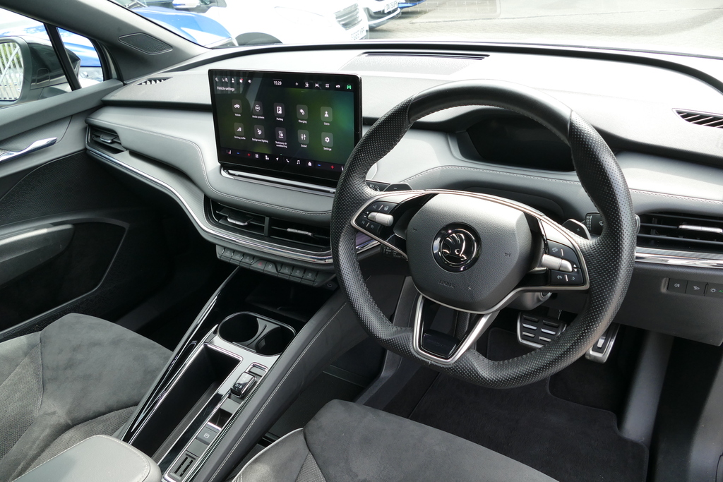 Skoda ENYAQ 82Kwh 85X Sportline Plus Suv 4Wd Silver #6
