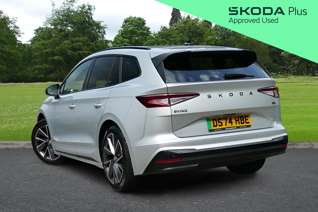 Skoda ENYAQ 82Kwh 85X Sportline Plus Suv 4Wd Silver #3