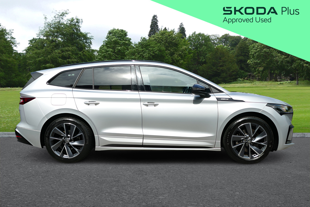 Skoda ENYAQ 82Kwh 85X Sportline Plus Suv 4Wd Silver #4