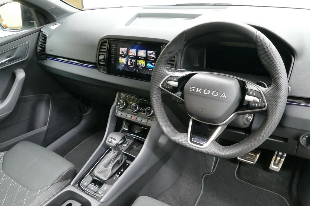 Skoda Karoq Karoq Sportline Edition 1.5 Tsi 150 Ps Dsg  White #6