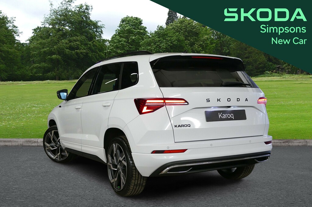 Skoda Karoq Karoq Sportline Edition 1.5 Tsi 150 Ps Dsg  White #3