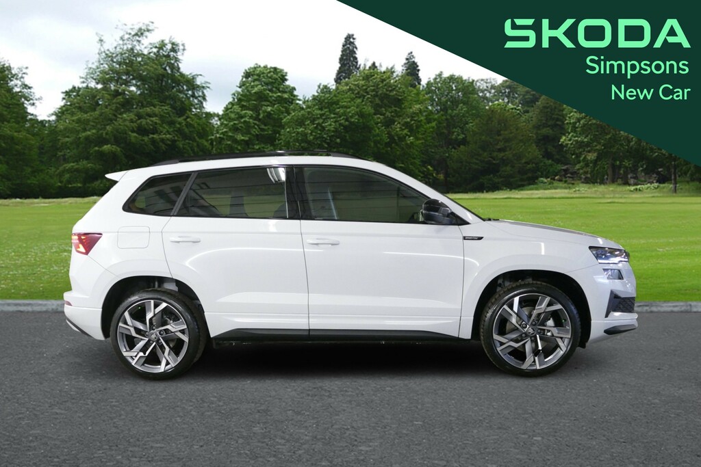 Skoda Karoq Karoq Sportline Edition 1.5 Tsi 150 Ps Dsg  White #4