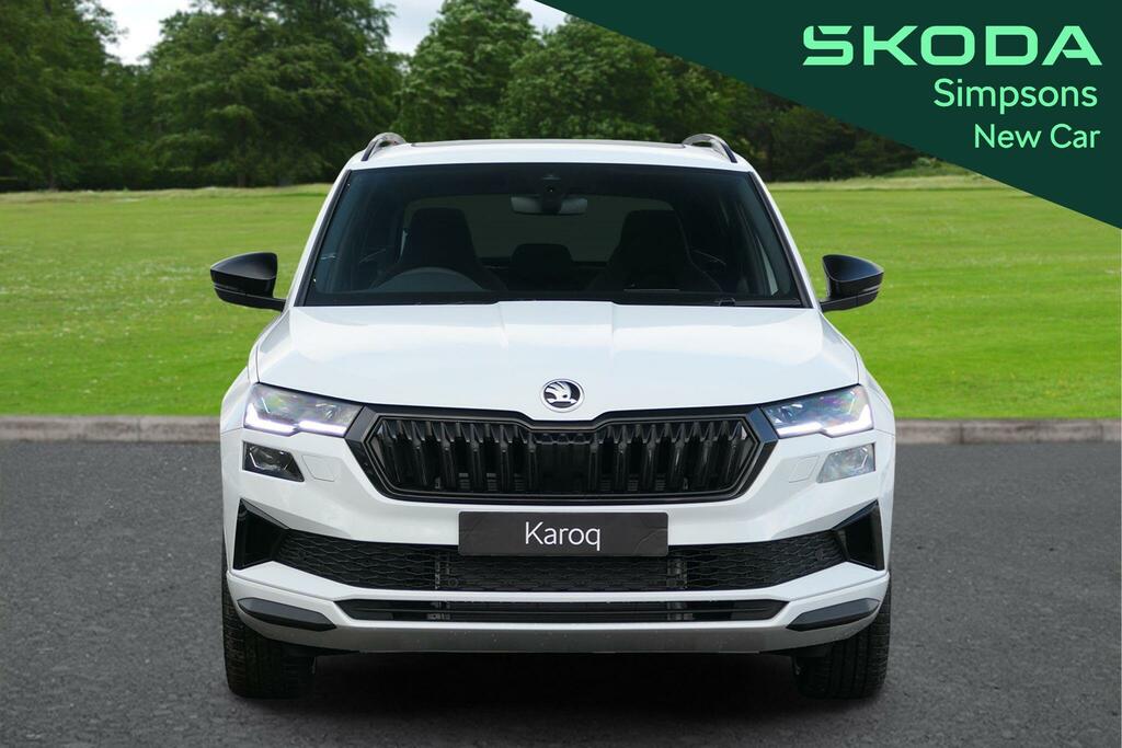 Skoda Karoq Karoq Sportline Edition 1.5 Tsi 150 Ps Dsg White #4