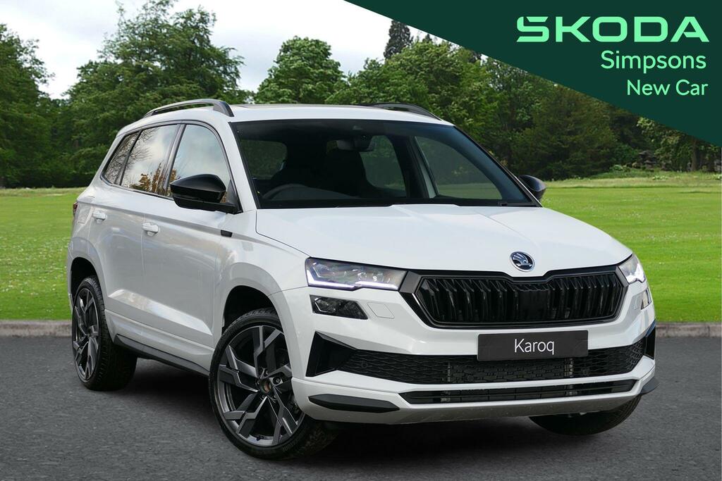 Skoda Karoq Karoq Sportline Edition 1.5 Tsi 150 Ps Dsg White