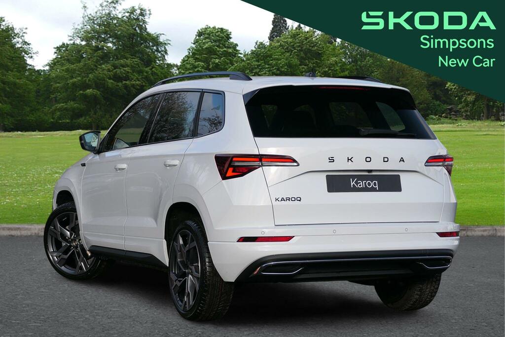 Skoda Karoq Karoq Sportline Edition 1.5 Tsi 150 Ps Dsg White #3