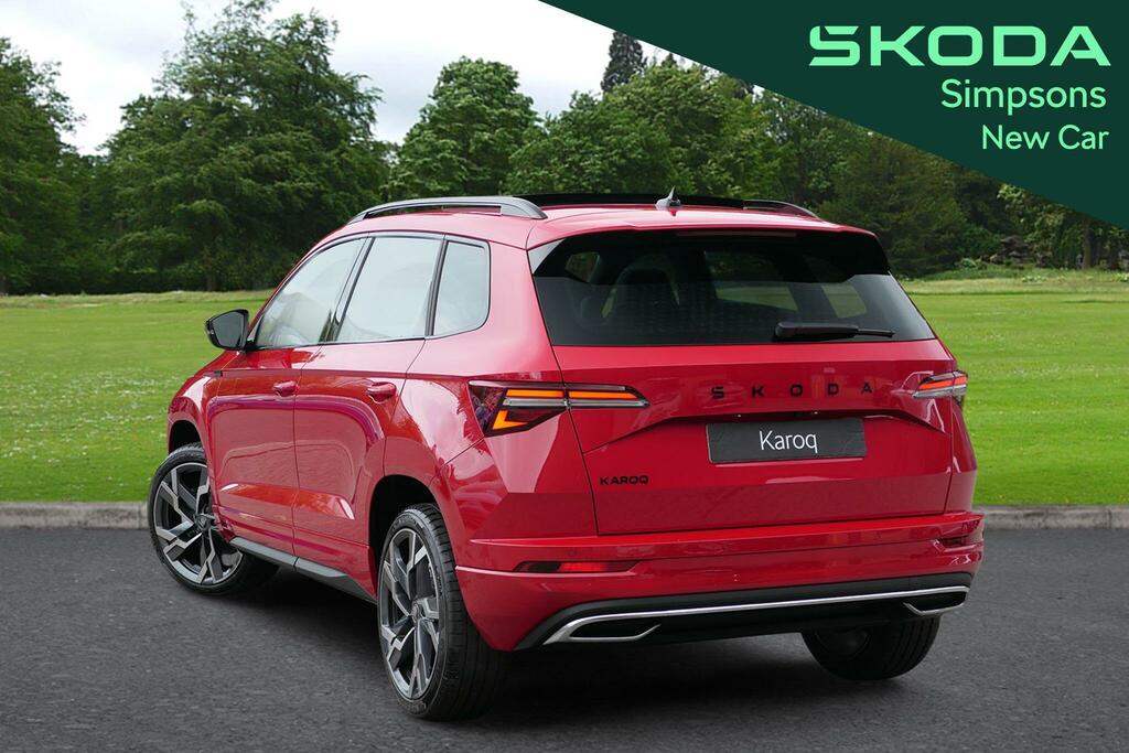 Skoda Karoq Karoq Sportline Edition 1.5 Tsi 150 Ps Dsg Red #3