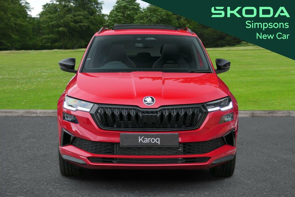 Skoda Karoq Karoq Sportline Edition 1.5 Tsi 150 Ps Dsg Red #4