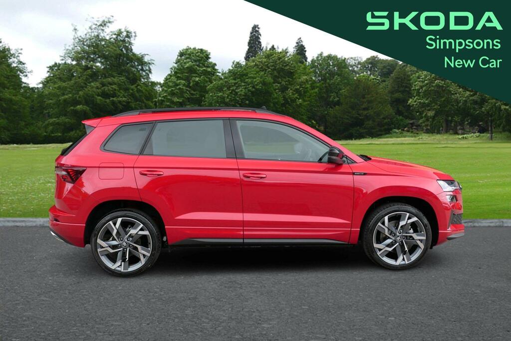 Skoda Karoq Karoq Sportline Edition 1.5 Tsi 150 Ps Dsg Red #6