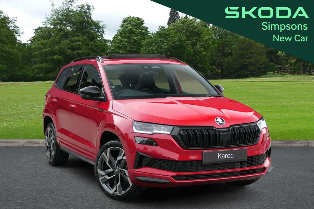 Skoda Karoq Karoq Sportline Edition 1.5 Tsi 150 Ps Dsg Red