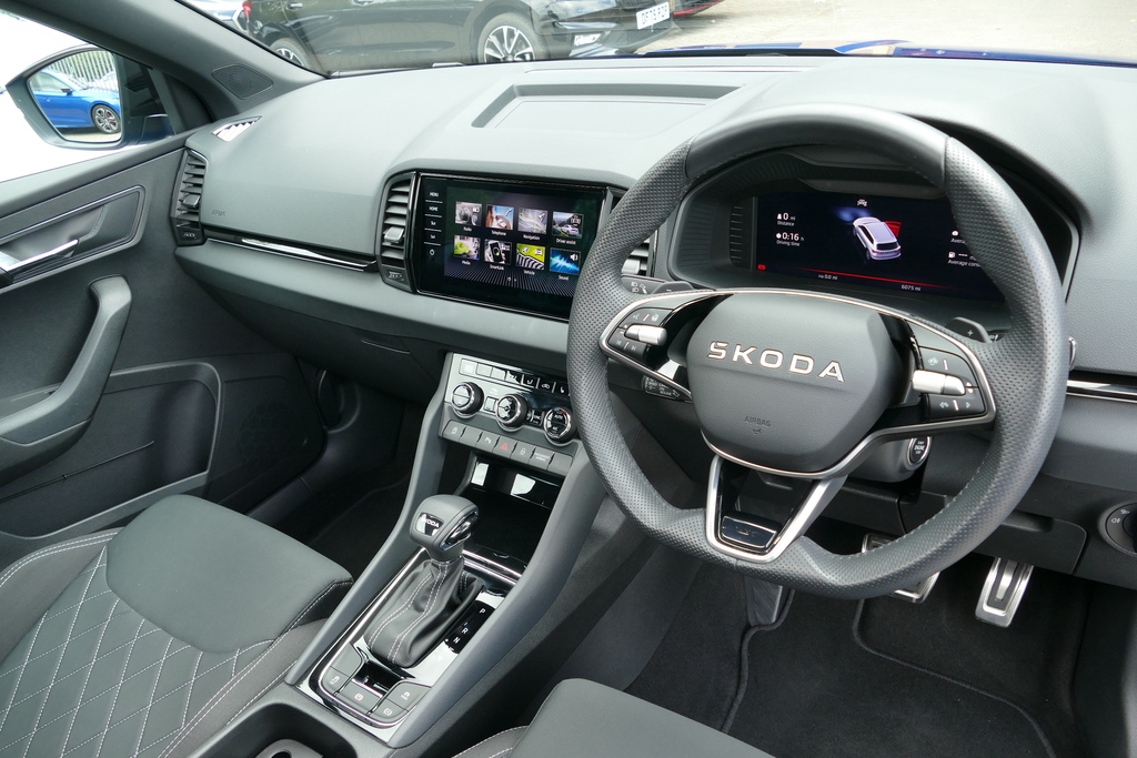 Skoda Karoq 1.5 Tsi Sportline Edition Dsg 0 Ps Blue #6