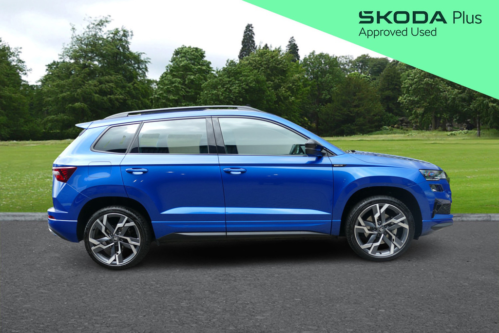 Skoda Karoq 1.5 Tsi Sportline Edition Dsg 0 Ps Blue #4