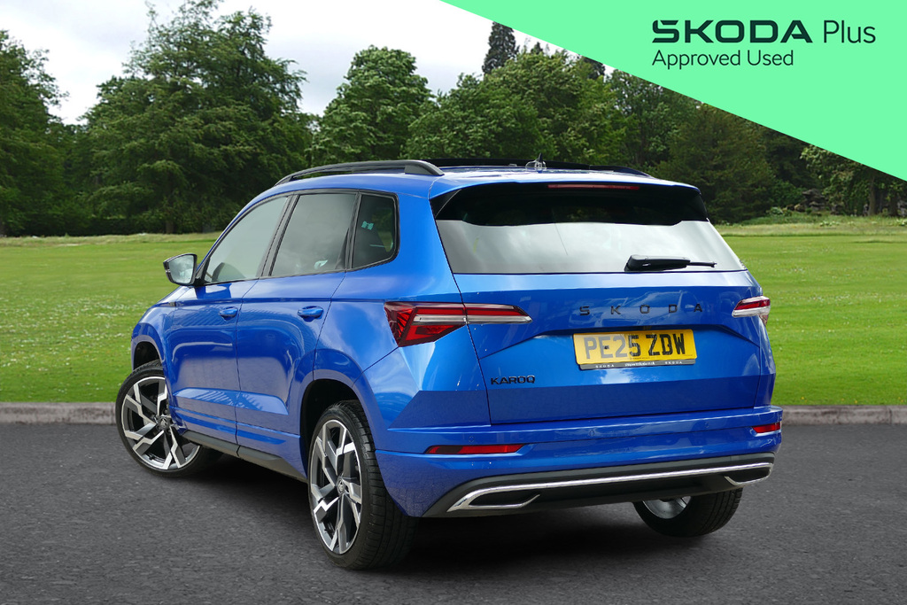 Skoda Karoq 1.5 Tsi Sportline Edition Dsg 0 Ps Blue #3
