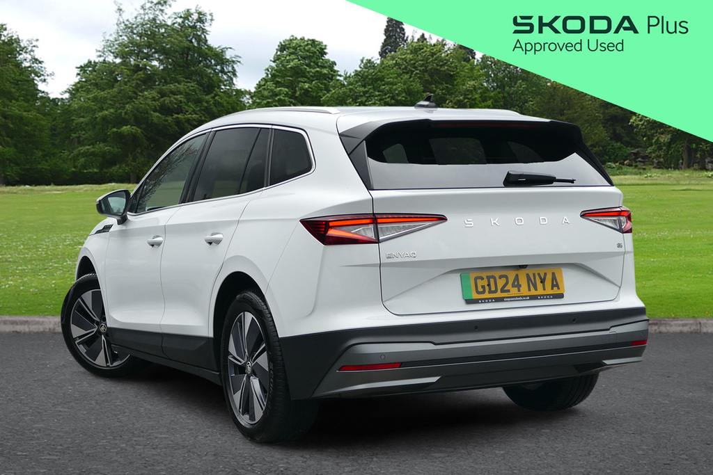 Skoda ENYAQ 210Kw 85 Edition 82Kwh 286 Ps White #3