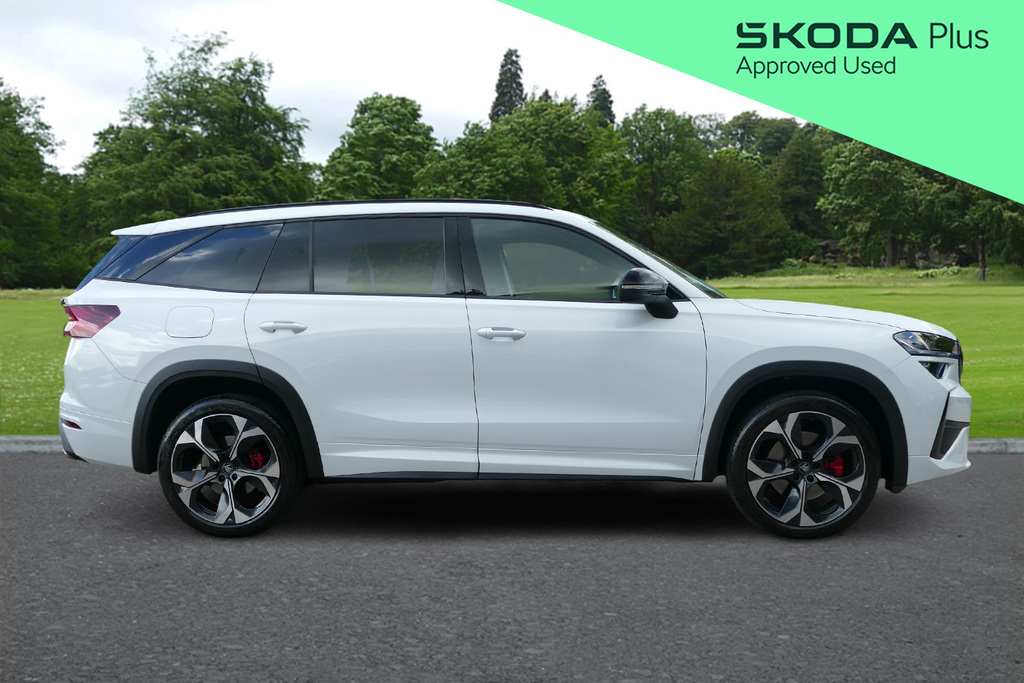 Skoda Kodiaq 2.0 Tsi Vrs 4X4 Dsg 7 Seat 0 Ps White #4