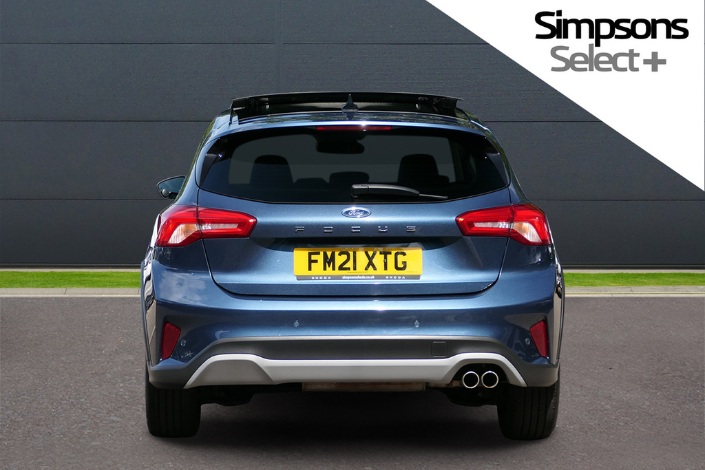 Ford Focus 1.0 Ecoboost Hybrid Mhev 125 St-line X Edition Blue #7