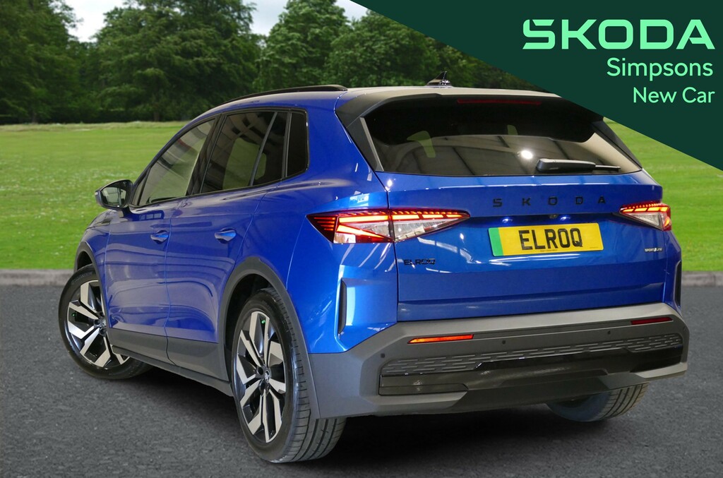Skoda Elroq Elroq Sportline 85 84 Kwh 286 Ps Single Speed Blue #3