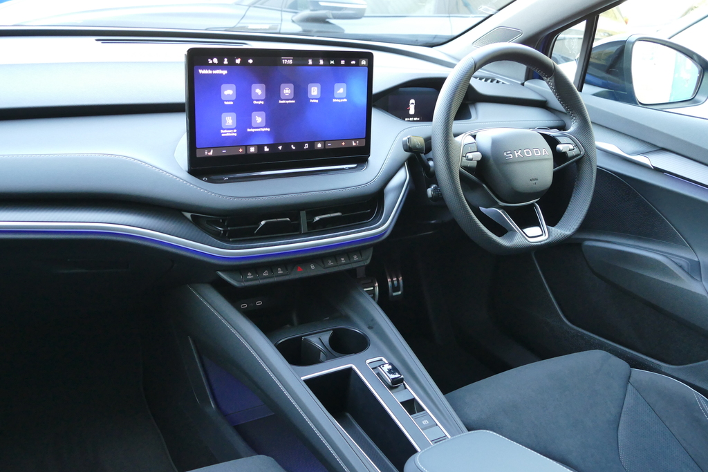 Skoda Elroq Elroq Sportline 85 84 Kwh 286 Ps Single Speed Blue #6