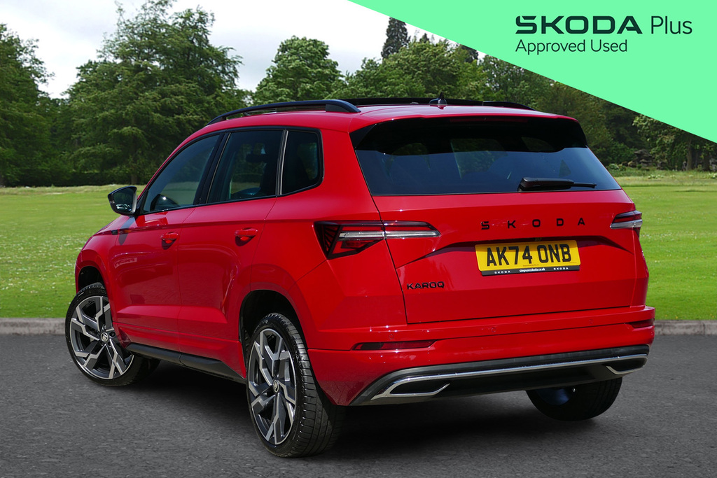 Skoda Karoq 1.5 Tsi Sportline Dsg 0 Ps Red #3