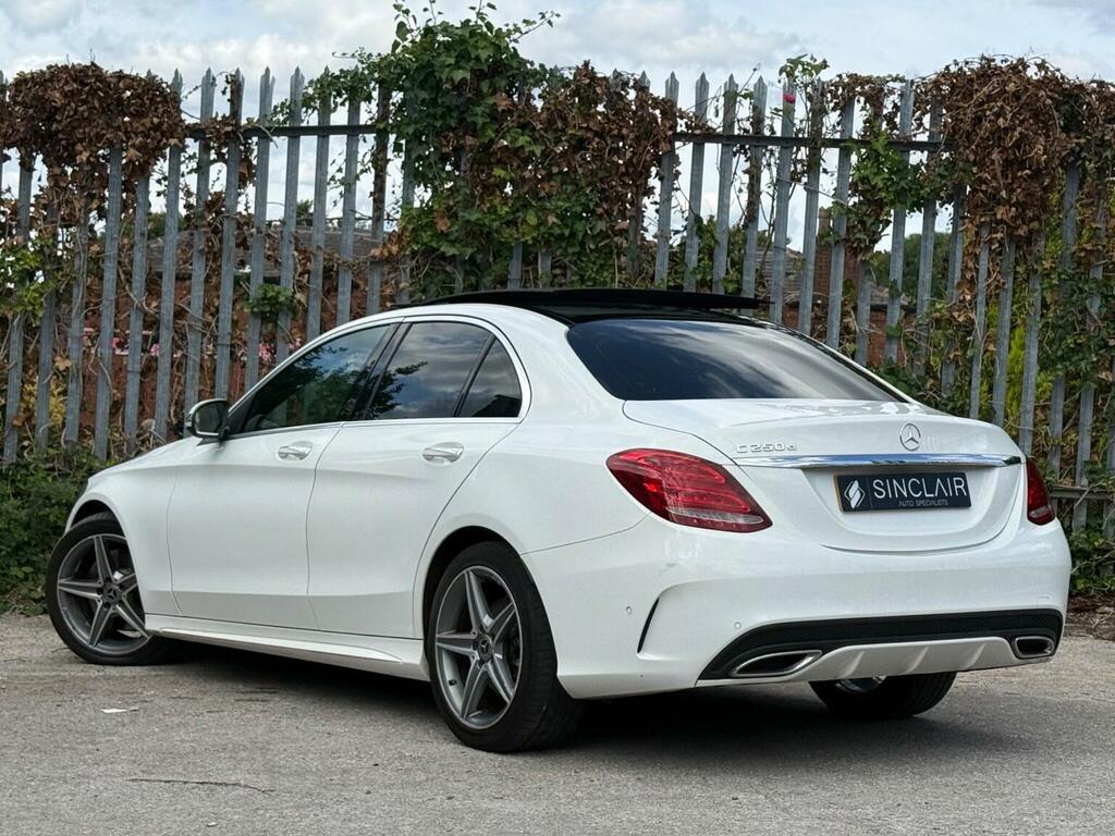 Mercedes-Benz C Class 2.1 C250d Amg Line Premium G-tronic Euro 6 Ss White #4