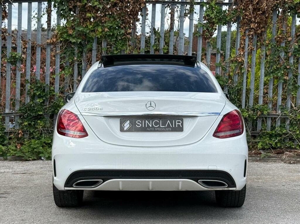 Mercedes-Benz C Class 2.1 C250d Amg Line Premium G-tronic Euro 6 Ss White #6