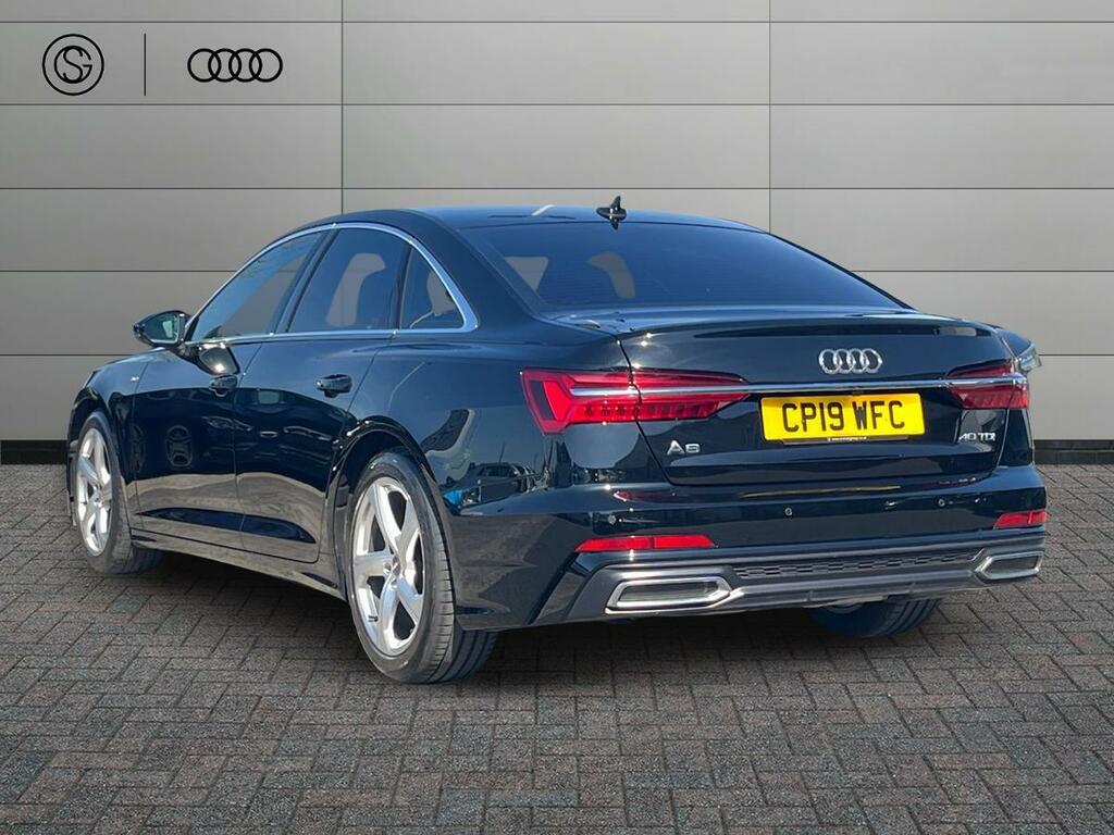 Audi A6 Saloon 2.0 Tdi 40 S Line S Tronic Euro 6 Ss Black #2