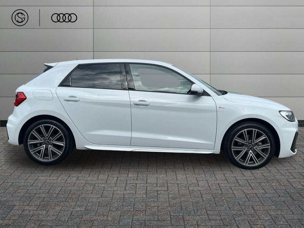 Audi A1 1.0 Tfsi 30 S Line Sportback S Tronic Euro 6 Ss White #5