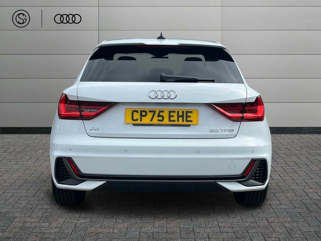 Audi A1 1.0 Tfsi 30 S Line Sportback S Tronic Euro 6 Ss White #6