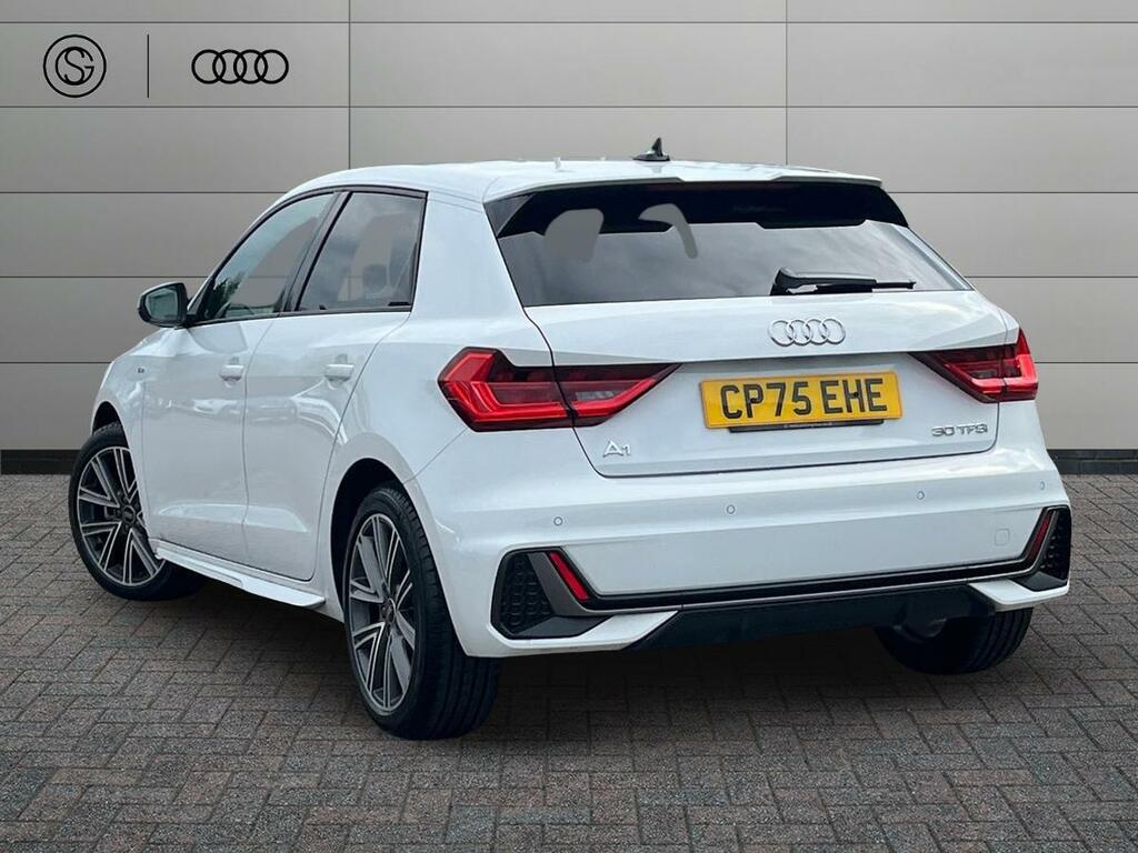 Audi A1 1.0 Tfsi 30 S Line Sportback S Tronic Euro 6 Ss White #2