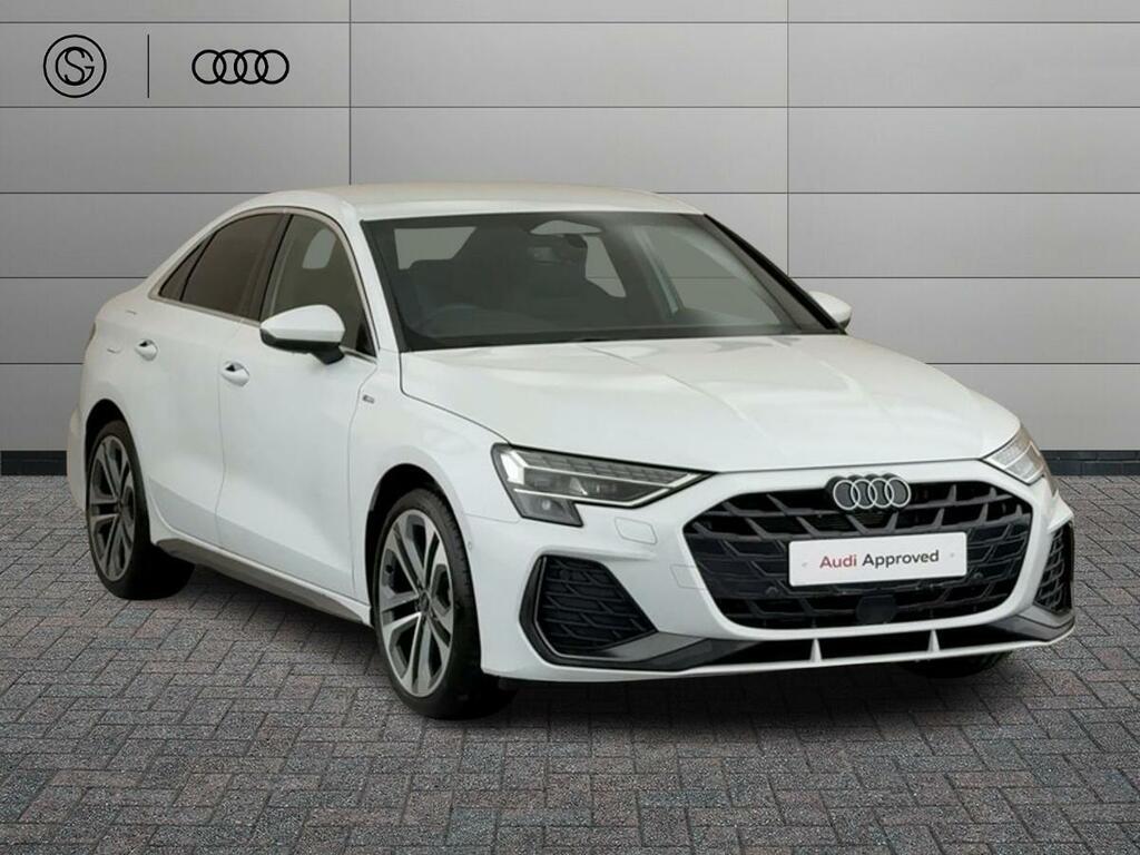 Audi A3 1.5 Tfsi S Line S Tronic Euro 6 Ss White