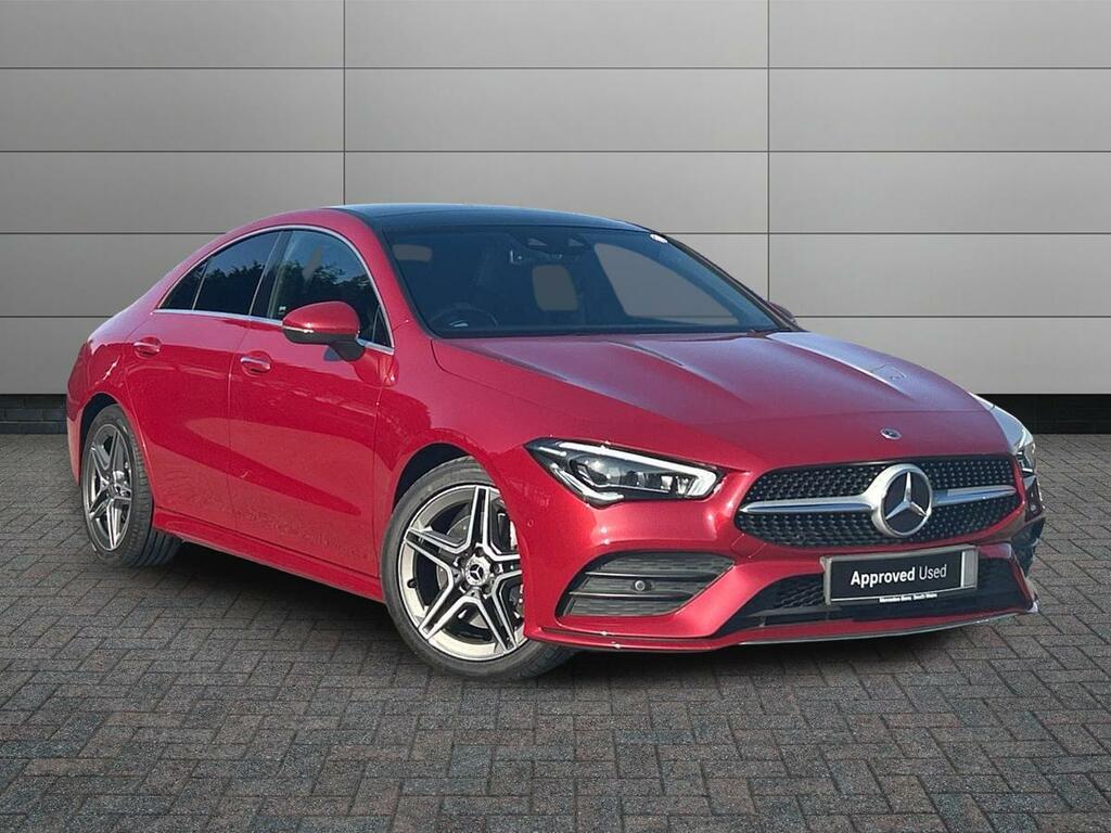 Mercedes-Benz CLA Class 2.0 Cla220d Amg Line Premium Plus 2 Coupe 8G-dct Red