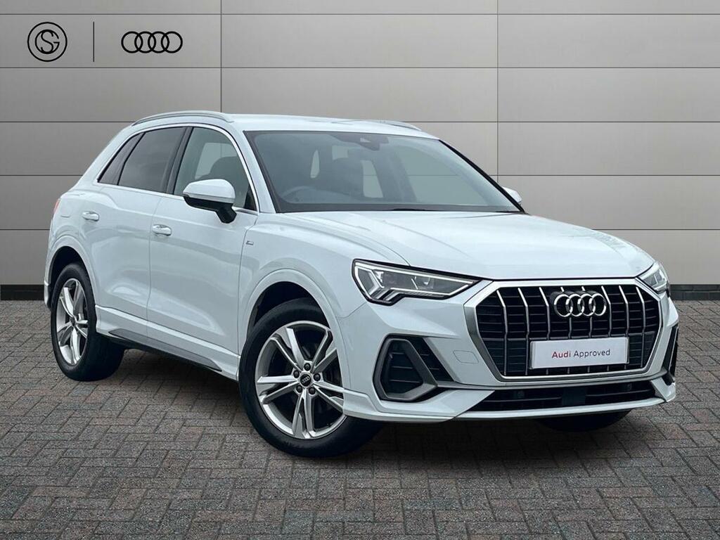 Audi Q3 2.0 Tdi 35 S Line S Tronic Euro 6 Ss White