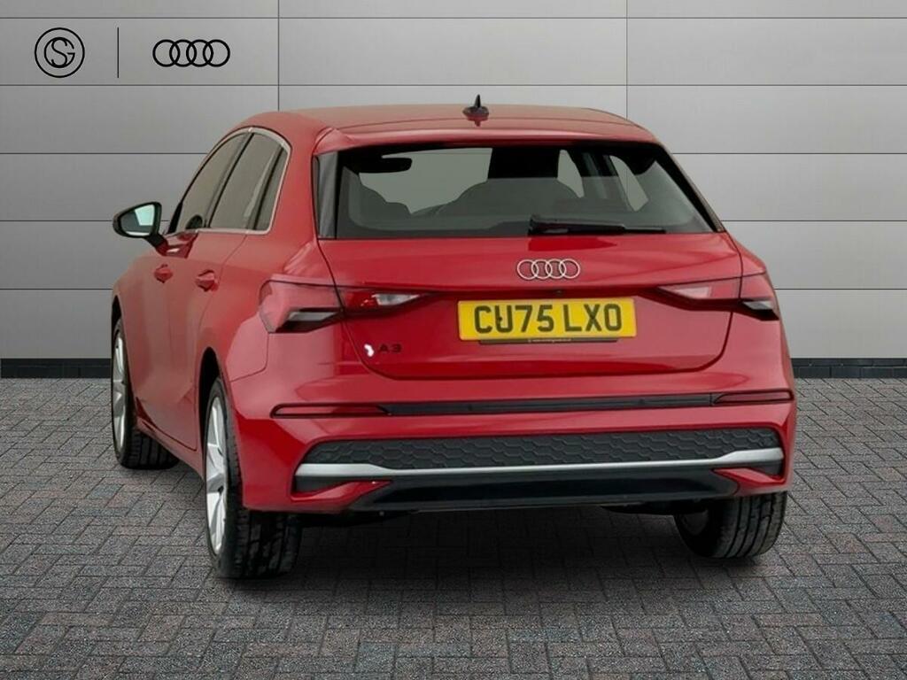 Audi A3 2.0 Tdi 35 Sport Sportback S Tronic Euro 6 Ss 5 Red