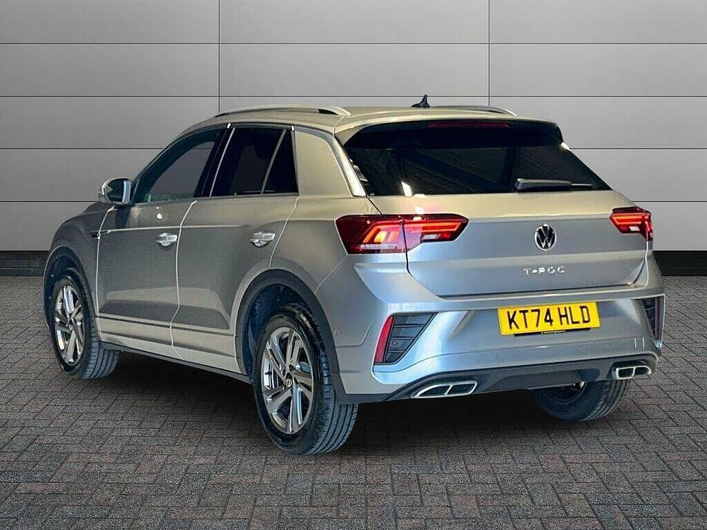Volkswagen T-Roc 2.0 Tdi R-line Dsg Euro 6 Ss Silver #3