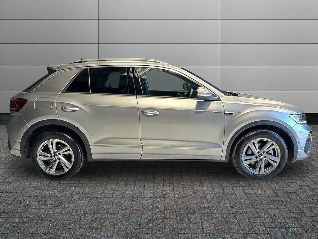 Volkswagen T-Roc 2.0 Tdi R-line Dsg Euro 6 Ss Silver #4