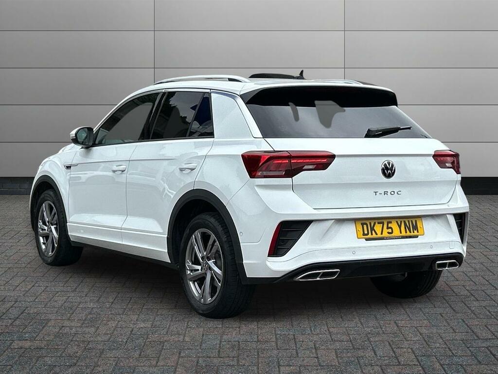 Volkswagen T-Roc 1.5 Tsi R-line Dsg Click And Collect DK75YNM White #2