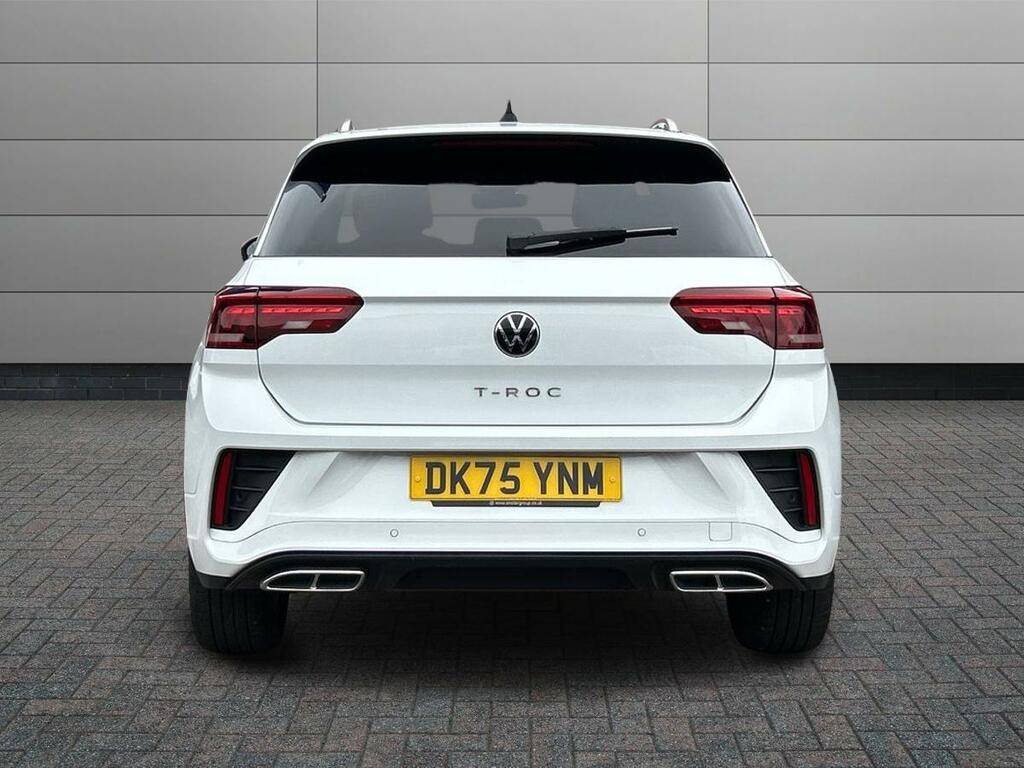 Volkswagen T-Roc 1.5 Tsi R-line Dsg Click And Collect DK75YNM White #6