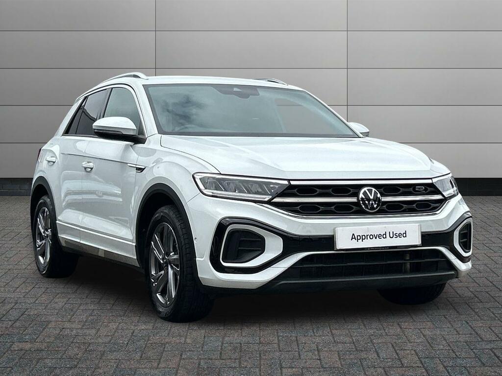 Volkswagen T-Roc 1.5 Tsi R-line Dsg Click And Collect DK75YNM White
