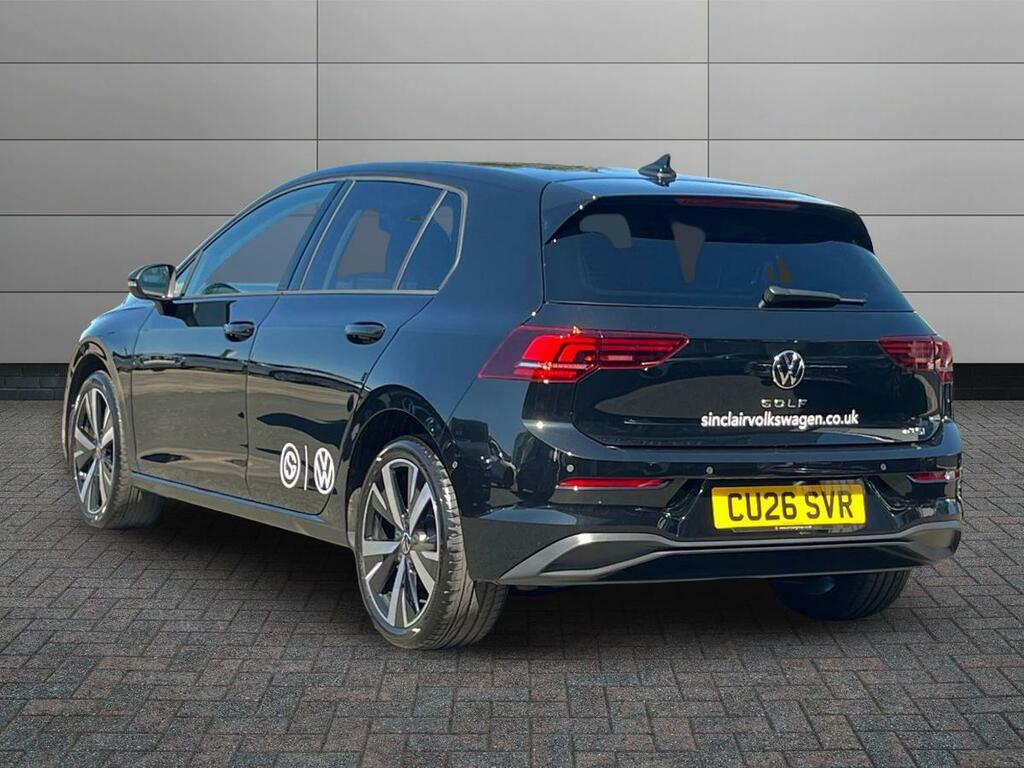 Volkswagen Golf 1.5 Etsi Mhev Match Dsg Euro 6 Ss CU26SVR Black #2