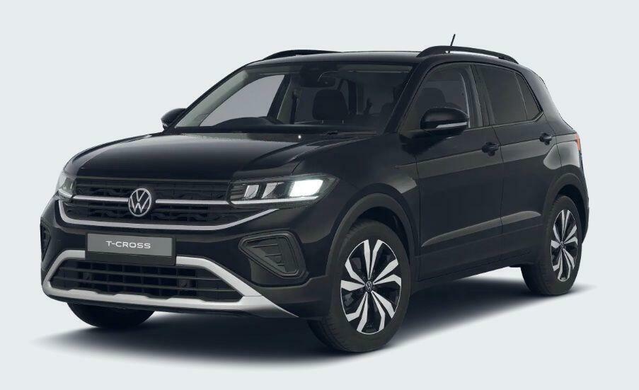Volkswagen T-Cross 1.0 Tsi Match Euro 6 Ss CP75PKD Black